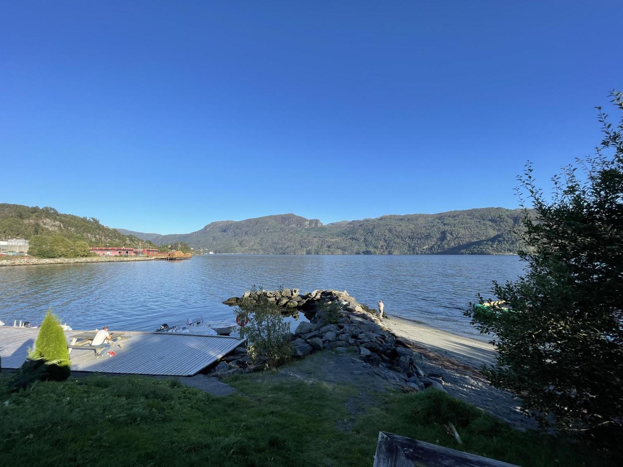 Sauda Fjord Camping Saudasjøen Zewnętrze zdjęcie