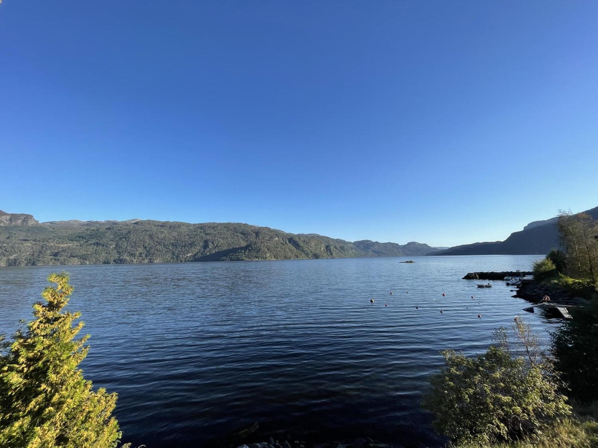 Sauda Fjord Camping Saudasjøen Zewnętrze zdjęcie
